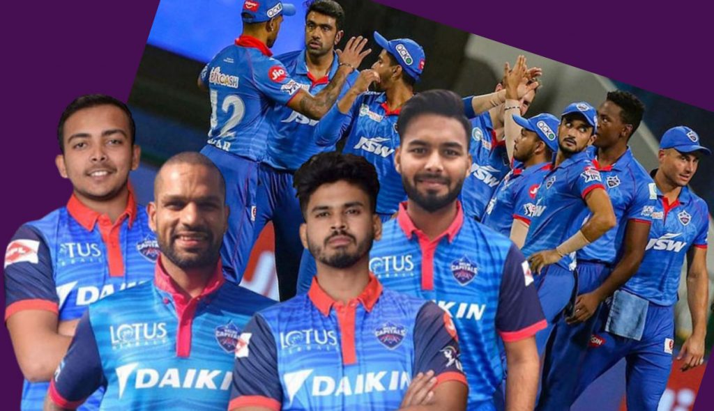 Delhi Capitals team and players